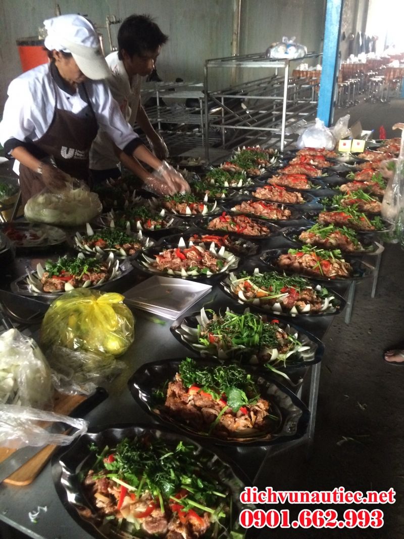 Dịch vụ nấu tiệc tại nhà Quang Đại