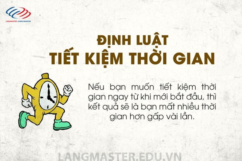 Định luật tiết kiệm thời gian