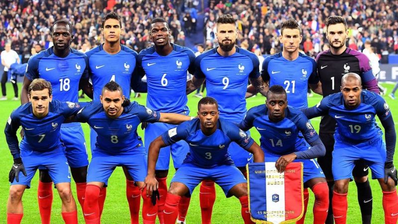 Đội hình của năm – ĐT Pháp