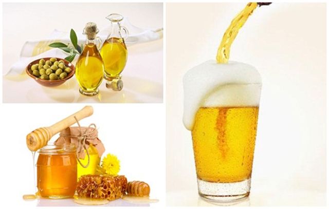 Dùng bia kết hợp với mật ong để tóc óng mượt hơn