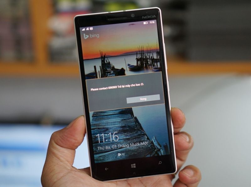 Để lại lời nhắn trên màn hình khóa Để lại lời nhắn trên màn hình khóa