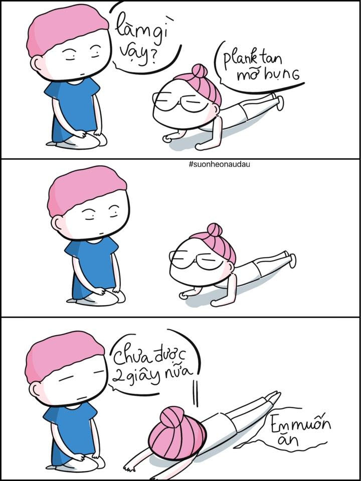 Em béo lên đấy à! Em béo lên đấy à!