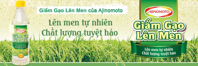 Giấm gạo lên men của Ajinomoto