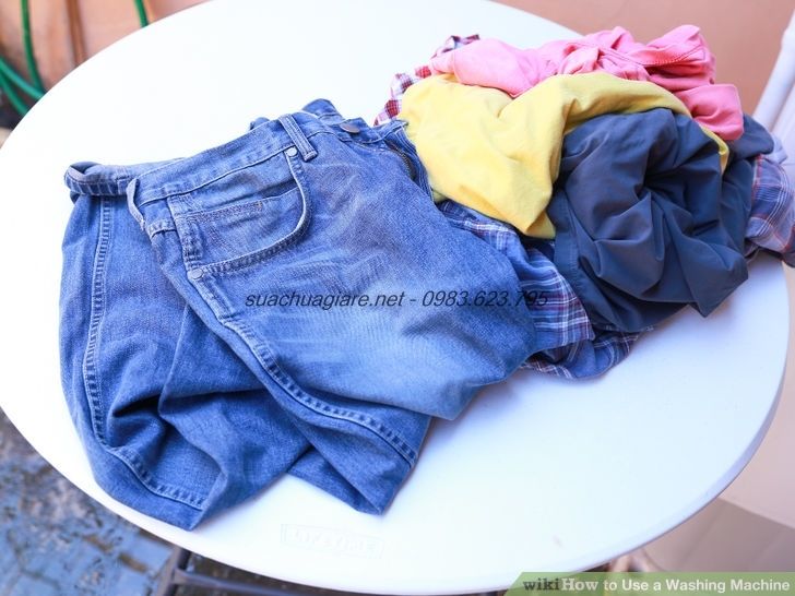 Giặt riêng quần jean