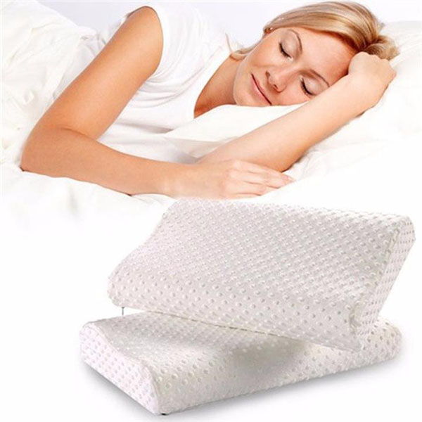 Gối Chống Ngáy Memory Pillow Cho Giấc Ngủ Thoải Mái