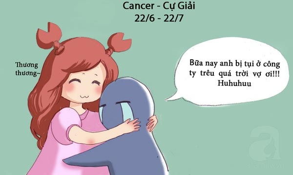 Hạng 2: Cự Giải (22/6 - 22/7)