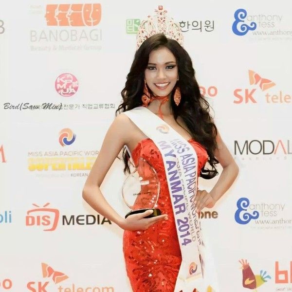 Hoa hậu Á Lục Thái Bình Dương 2014 - May Myat Noe