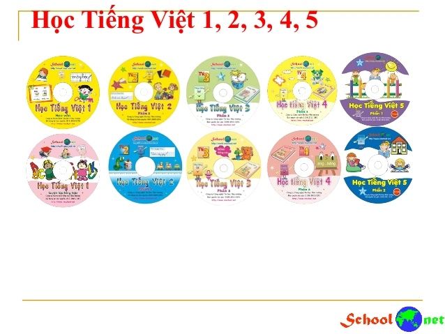 Học Tiếng Việt 1,2,3,4,5