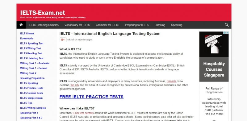 IELTS Exam