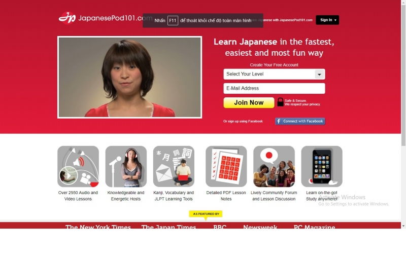 Japanese 101 – Website học tiếng Nhật trung gian