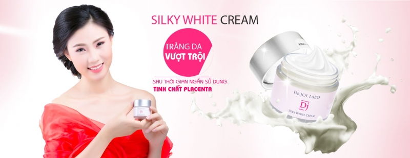 Kem dưỡng trắng da Silky White Cream