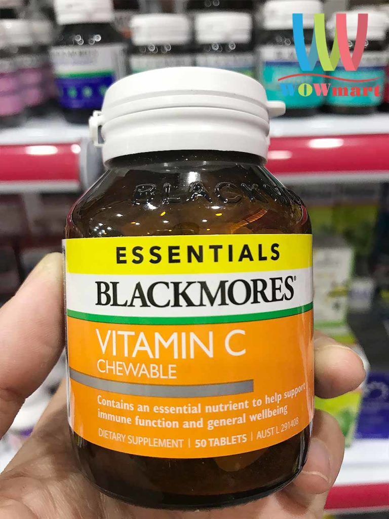 Kẹo Vitamin C Blackmores Essentials Vitamin C Chewable