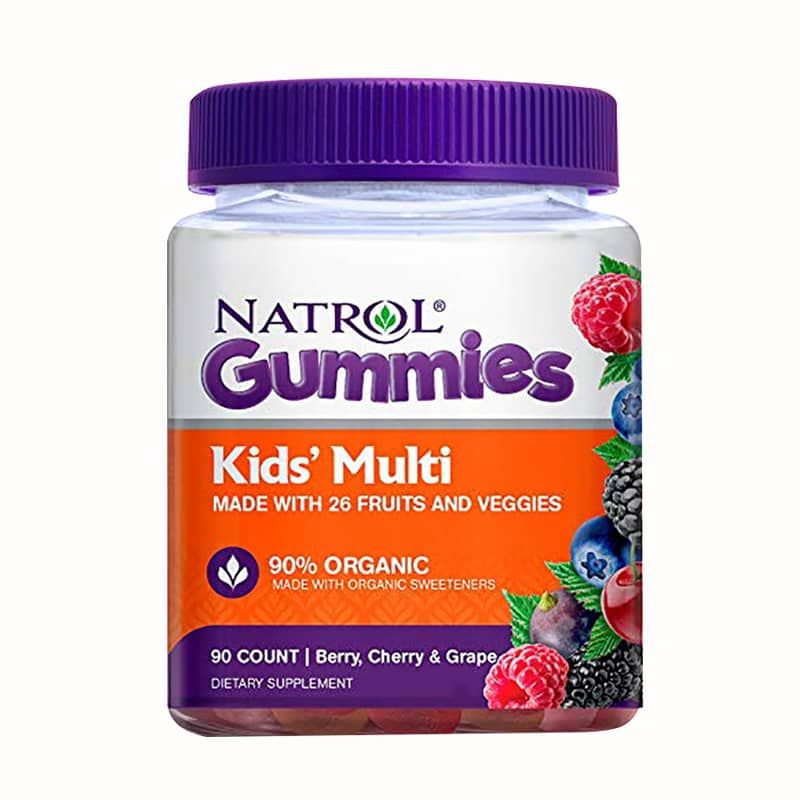 Kẹo dẻo vitamin cho trẻ Natrol Gummies Kids’ Multi