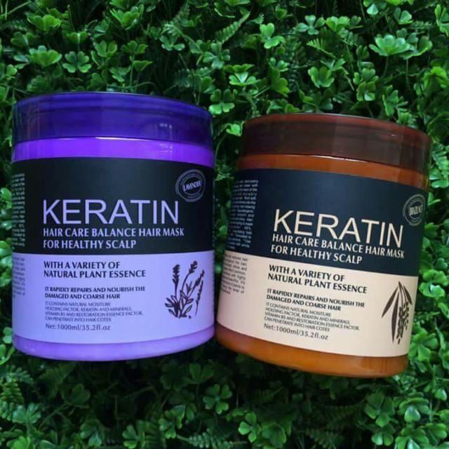 Keratin Hair Care Balance Hair Mask For Natural Healthy Scalp