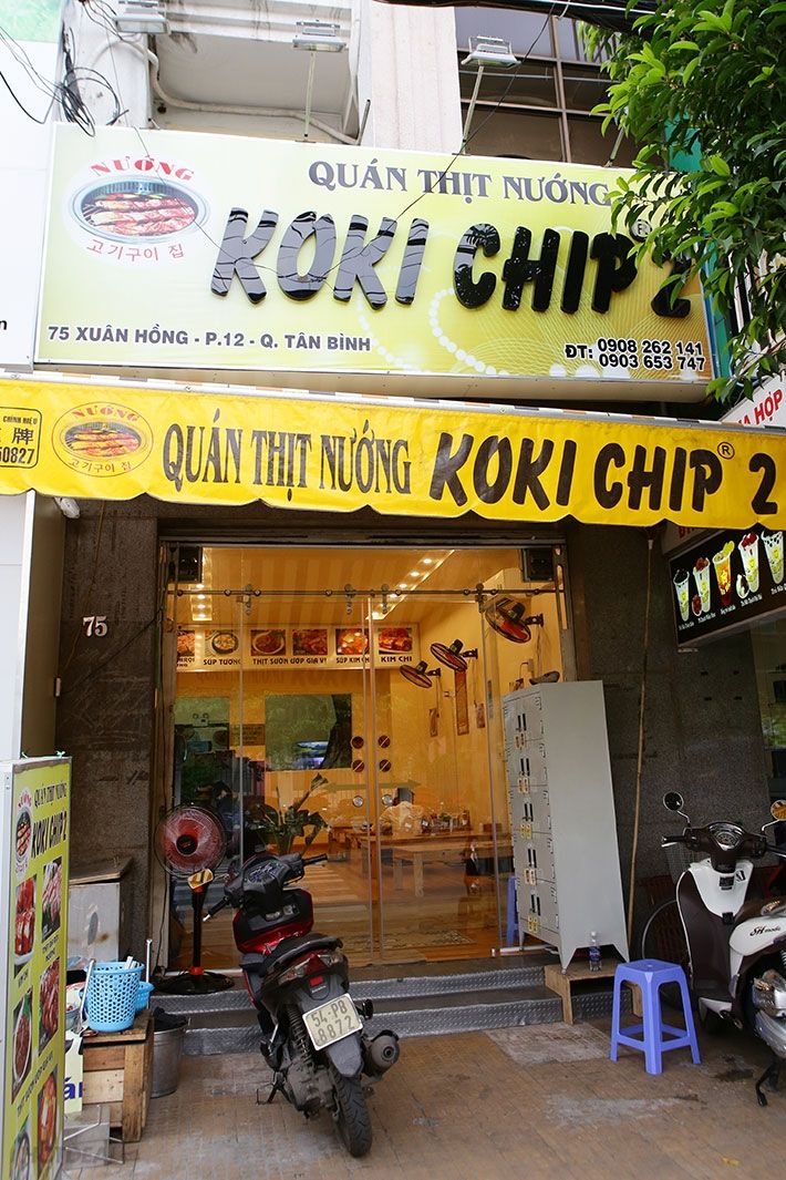Koki Chip - Quán ăn Hàn giá cả sinh viên