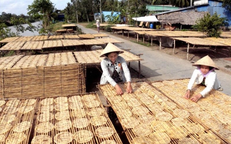 Làng nghề chuối khô Cà Mau