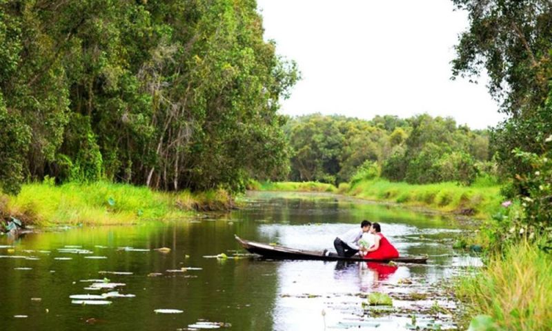 Làng nổi Tân Lập (Long An)