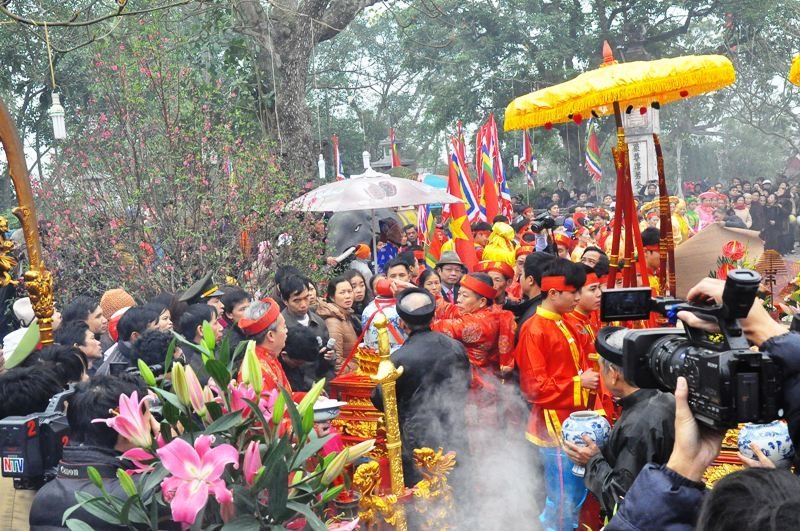 Lễ hội đền Trần tại phường Lộc Vượng, thành phố Nam Định, tỉnh Nam Định