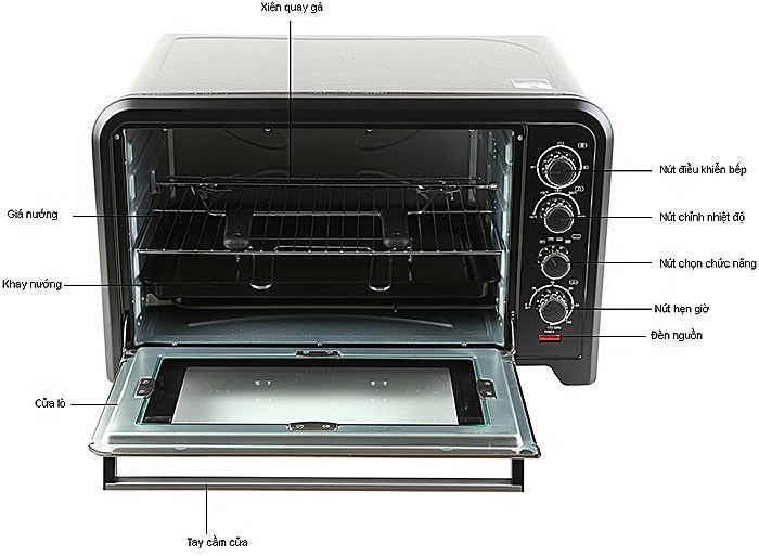 Lò nướng Sanaky VH-109S Lò nướng Sanaky VH-109S