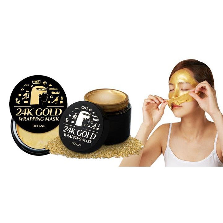 Mặt nạ vàng 24k Gold Wrapping Mask Piolang