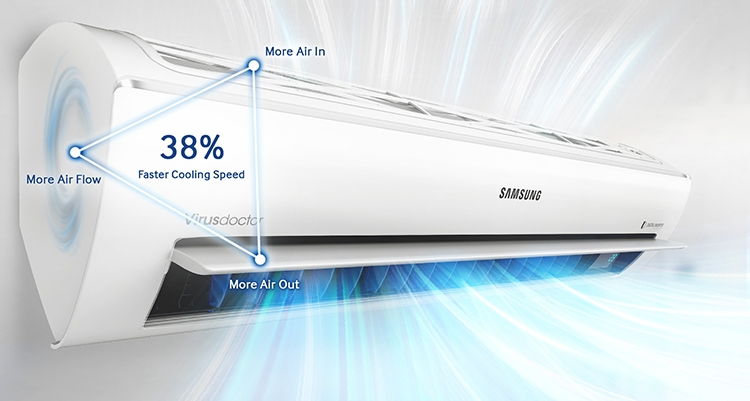 Máy Lạnh Inverter Samsung AR10KVFSCUR 10HP