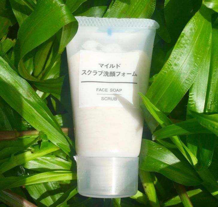 Muji Face Soap Scrub