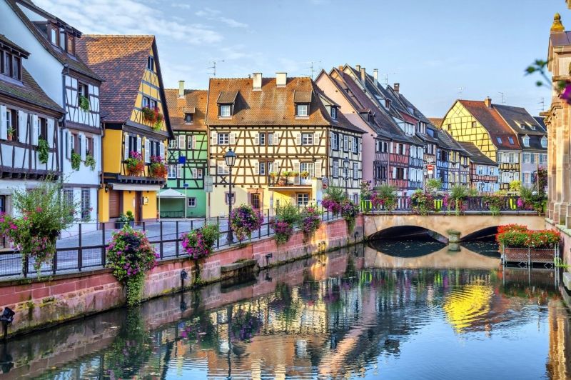 Ngôi làng Colmar, Pháp