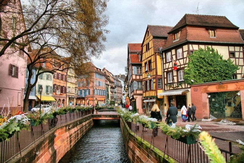 Ngôi làng Colmar, Pháp