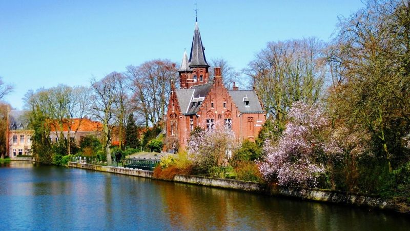 Ngôi làng cổ Bruges, Bỉ