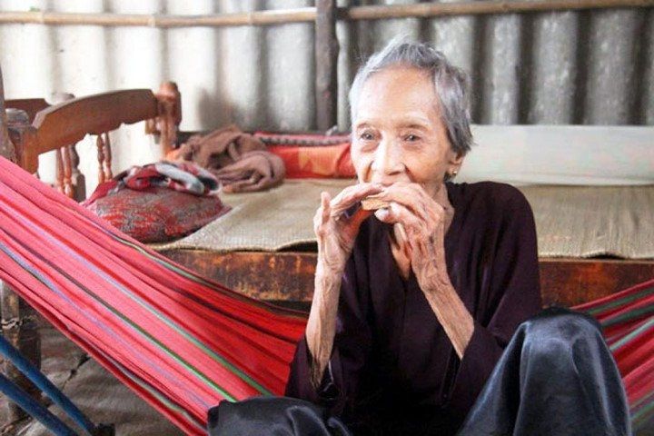 Người sống lâu nhất thế giới (cụ bà nguyễn thị trù 123 tuổi)