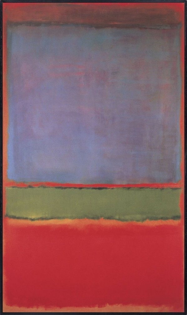 No6 (Violet, Green and Red) – Mark Rothko