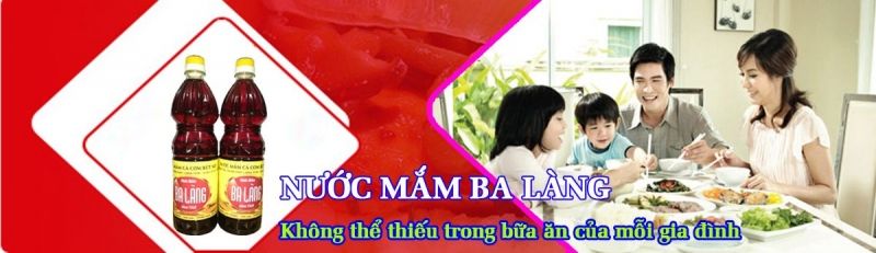 Nước mắm Ba Làng – Tĩnh Gia – Thanh Hóa