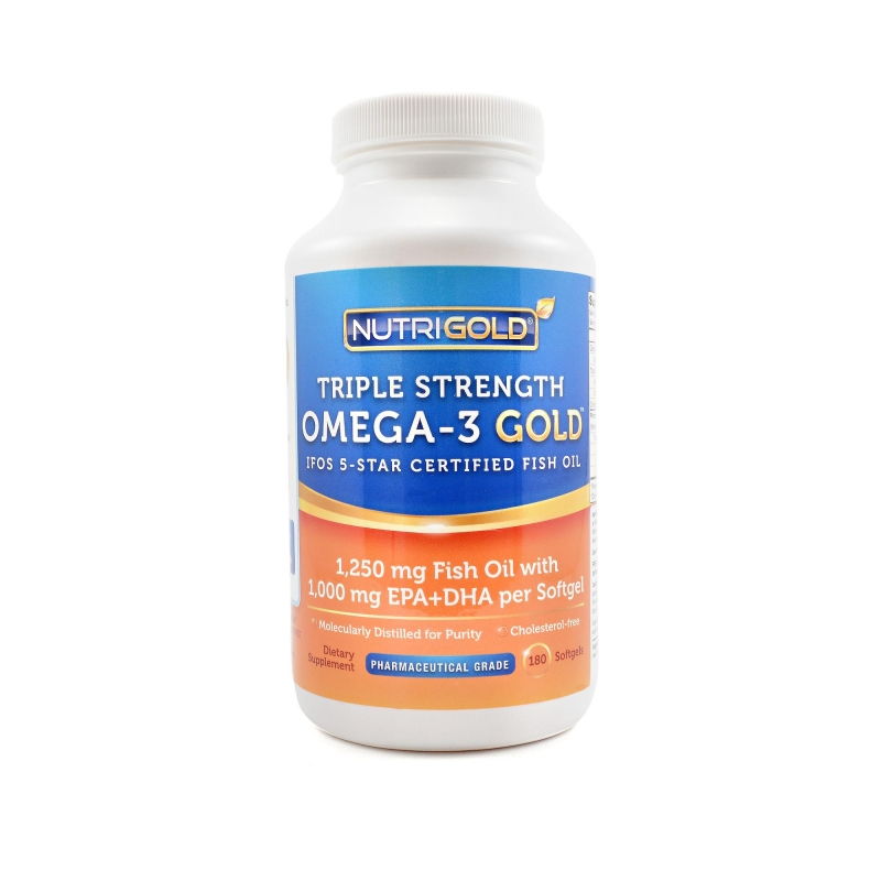 Nutrigold Triple strength Omega3 - gold