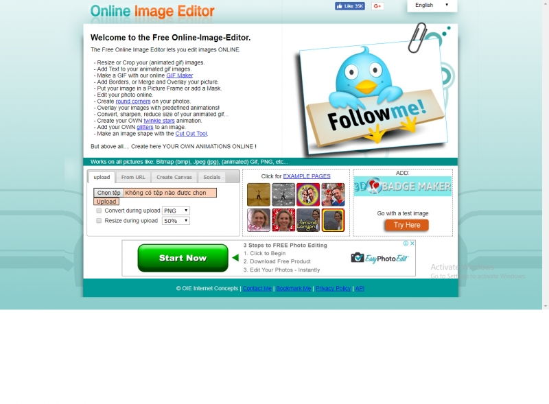 Online Image Editor