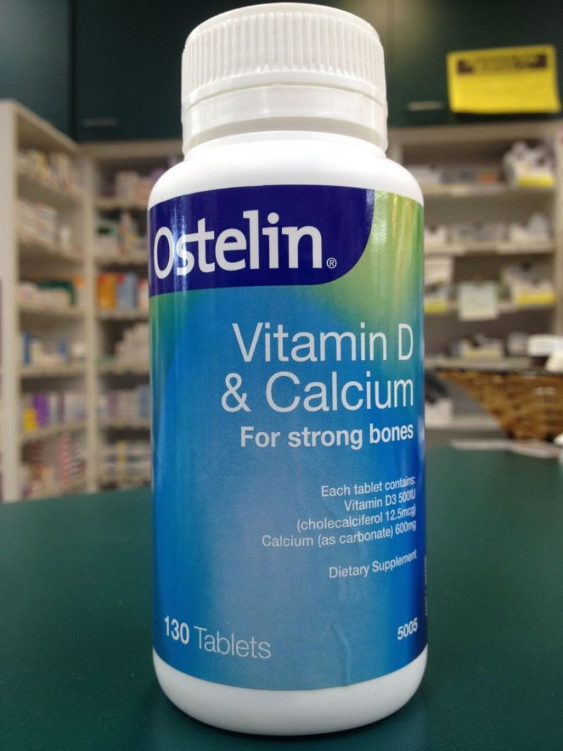 Ostelin vitamin D & calcium cho bà bầu