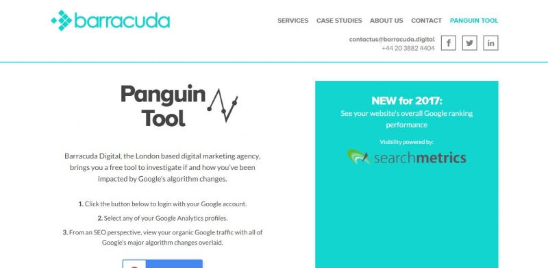Panguin Google Penalty Check Tool