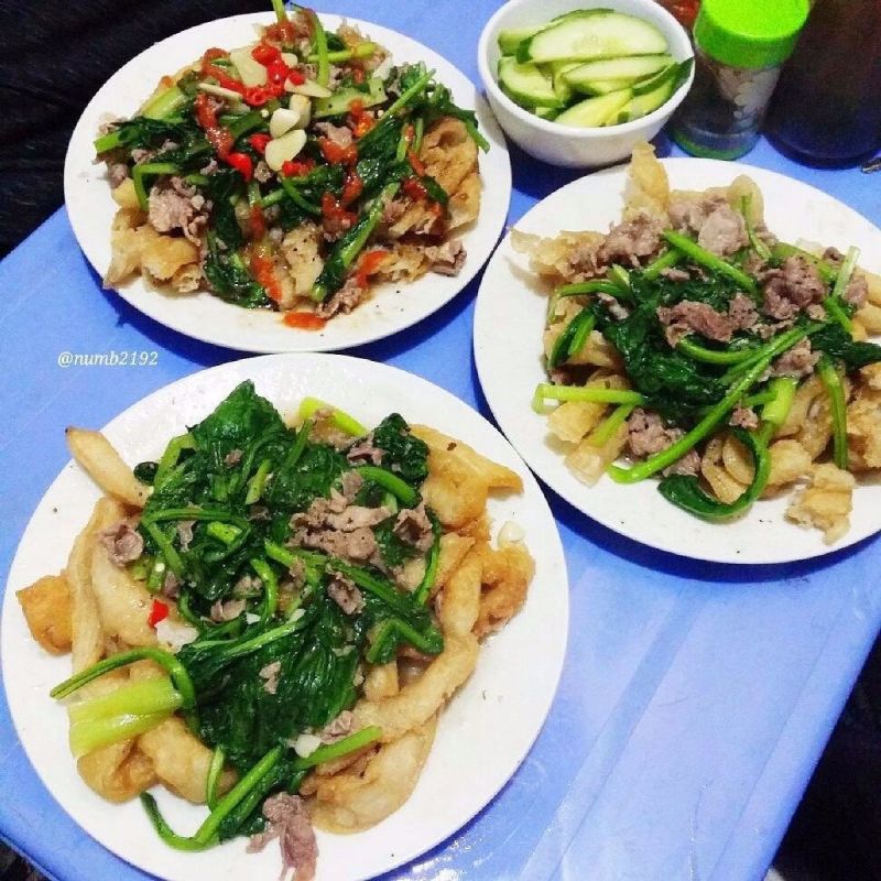 Phở sợi chiên Trần Nhân Tông