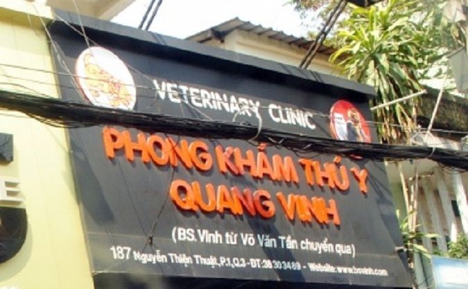 Phòng mạch thú y Quang Vinh