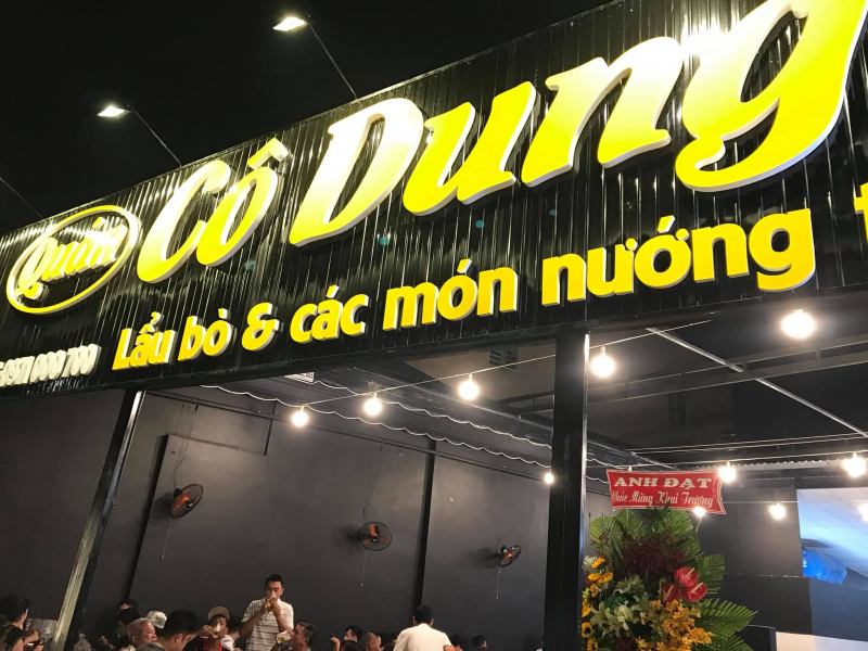 Quán lẩu bò Cô Dung 2