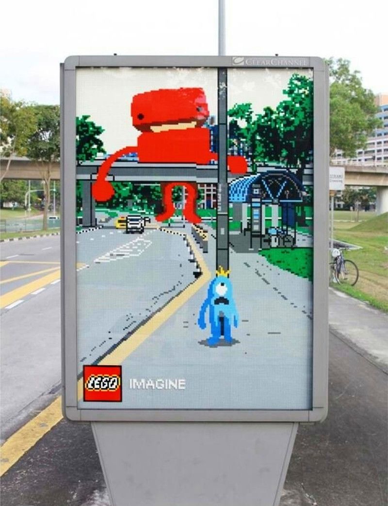 Quảng cáo bộ lắp ghép LEGO