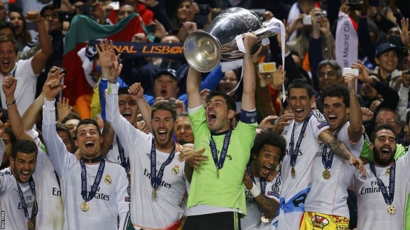 Real Madrid - 13 lần vô địch