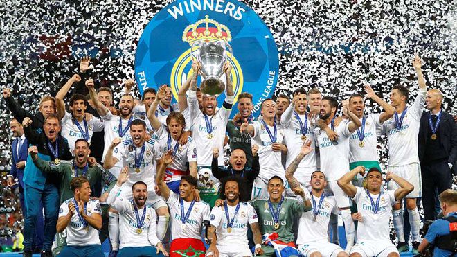 Real Madrid vô địch Champions League lần thứ 3 liên tiếp