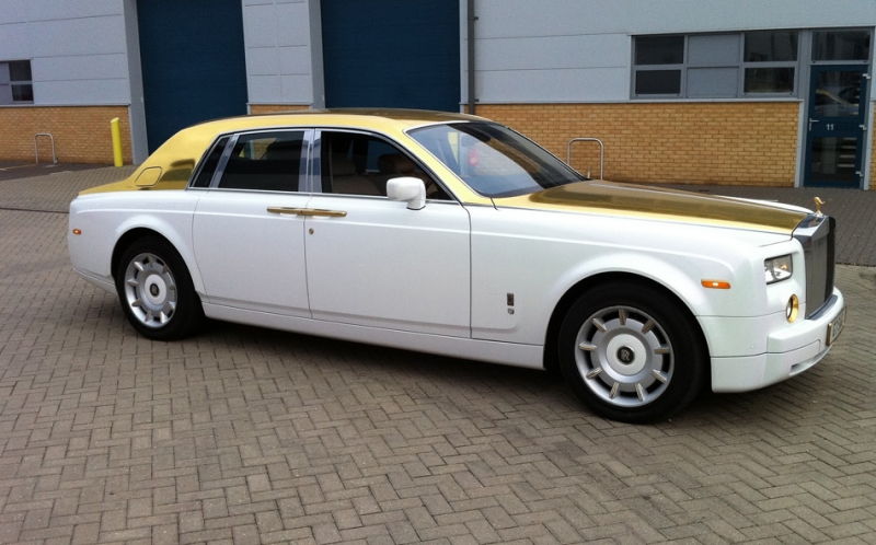 Roll-Royce Phantom Solid gold