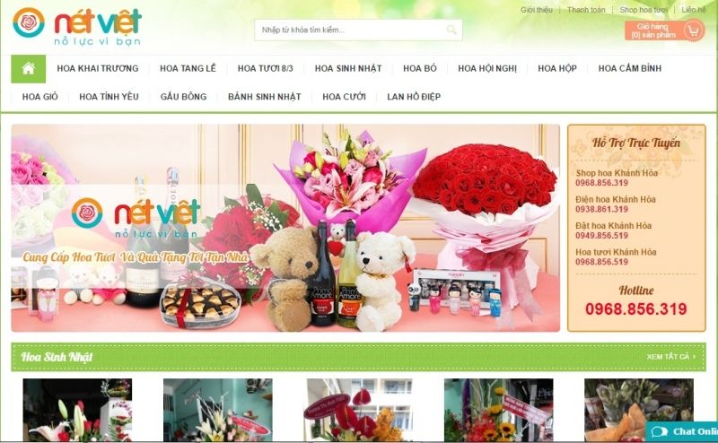 Shop hoa tươi ở Khánh Hòa