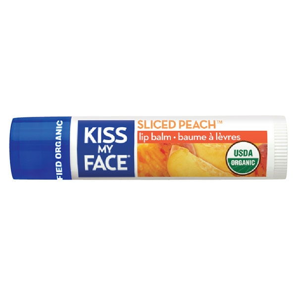 Son Kiss My Face Organic Sliced Peach Lip Balm