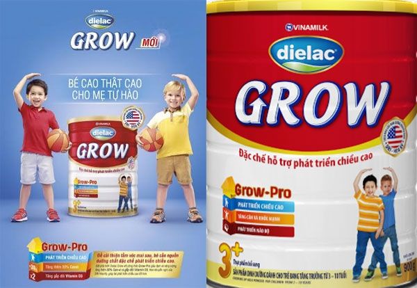 Sữa Dielac Grow + Plus 3+ 900g (cho trẻ 3 – 10 tuổi)