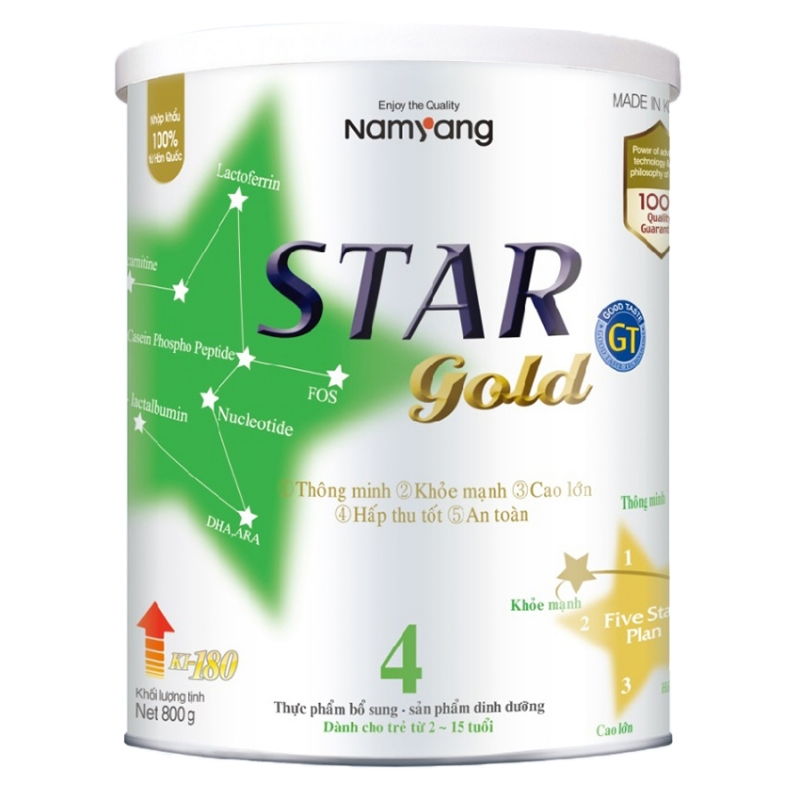 Sữa Star Gold 4 (cho trẻ 2 – 15 tuổi)