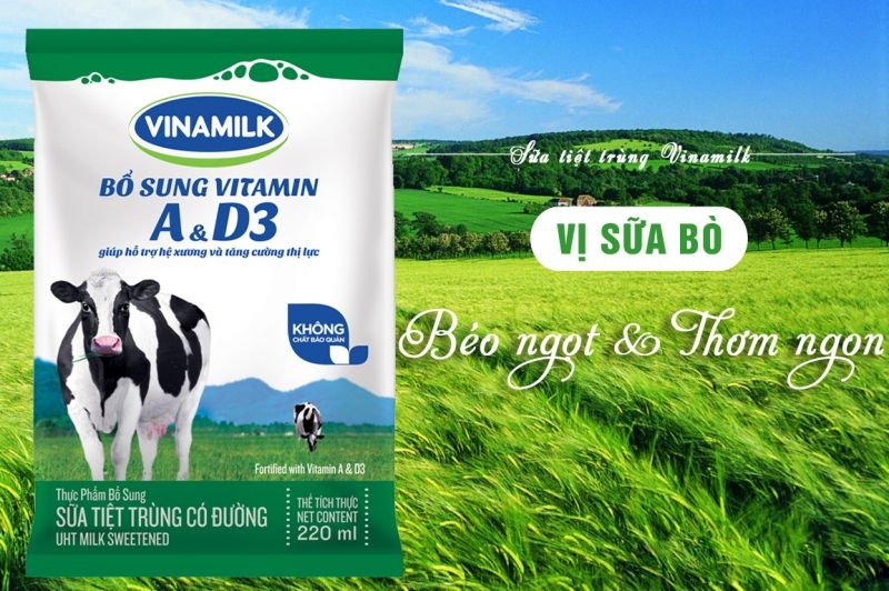 Sữa tươi tiệt trùng Vinamilk