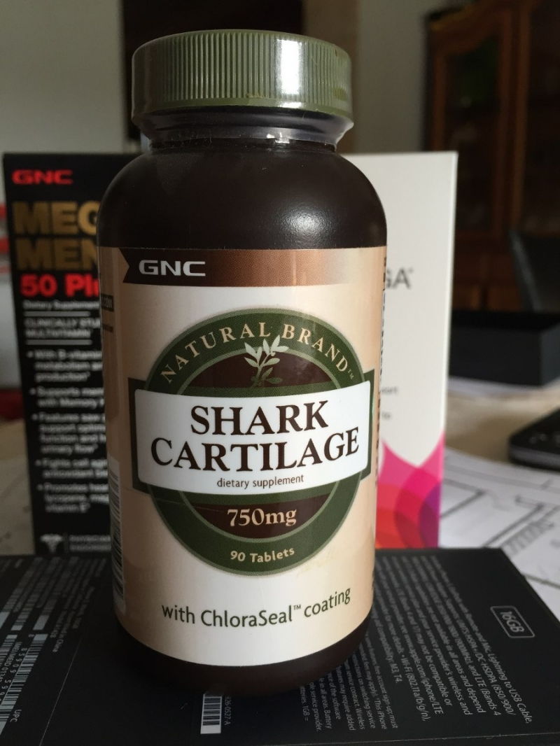 Sụn vi cá mập GNC Natural Brand Shark Cartilage