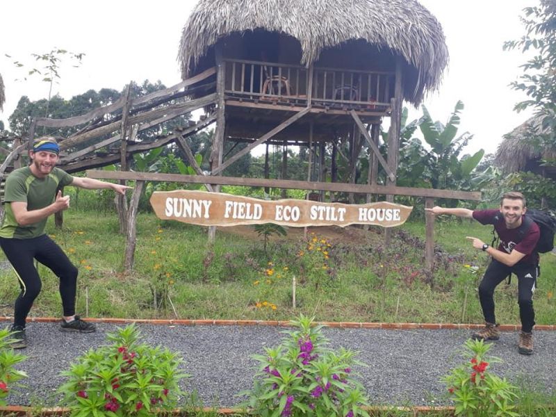 Sunny Field Eco Stilt House